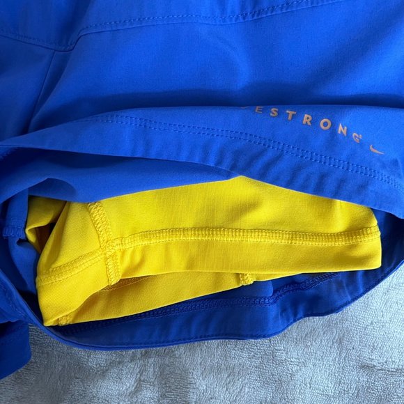 Nike Livestrong Dri Fit Running Shorts size S Women Blue Built in Shorts - Picture 6 of 7